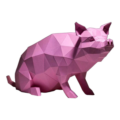 PaperCraft 3D Model (Pig)