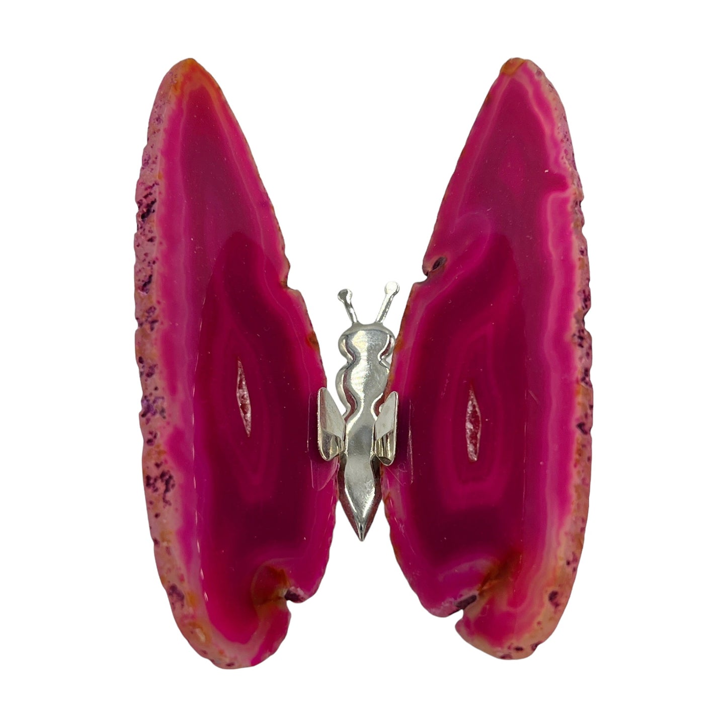 Agate Butterfly (Pink)