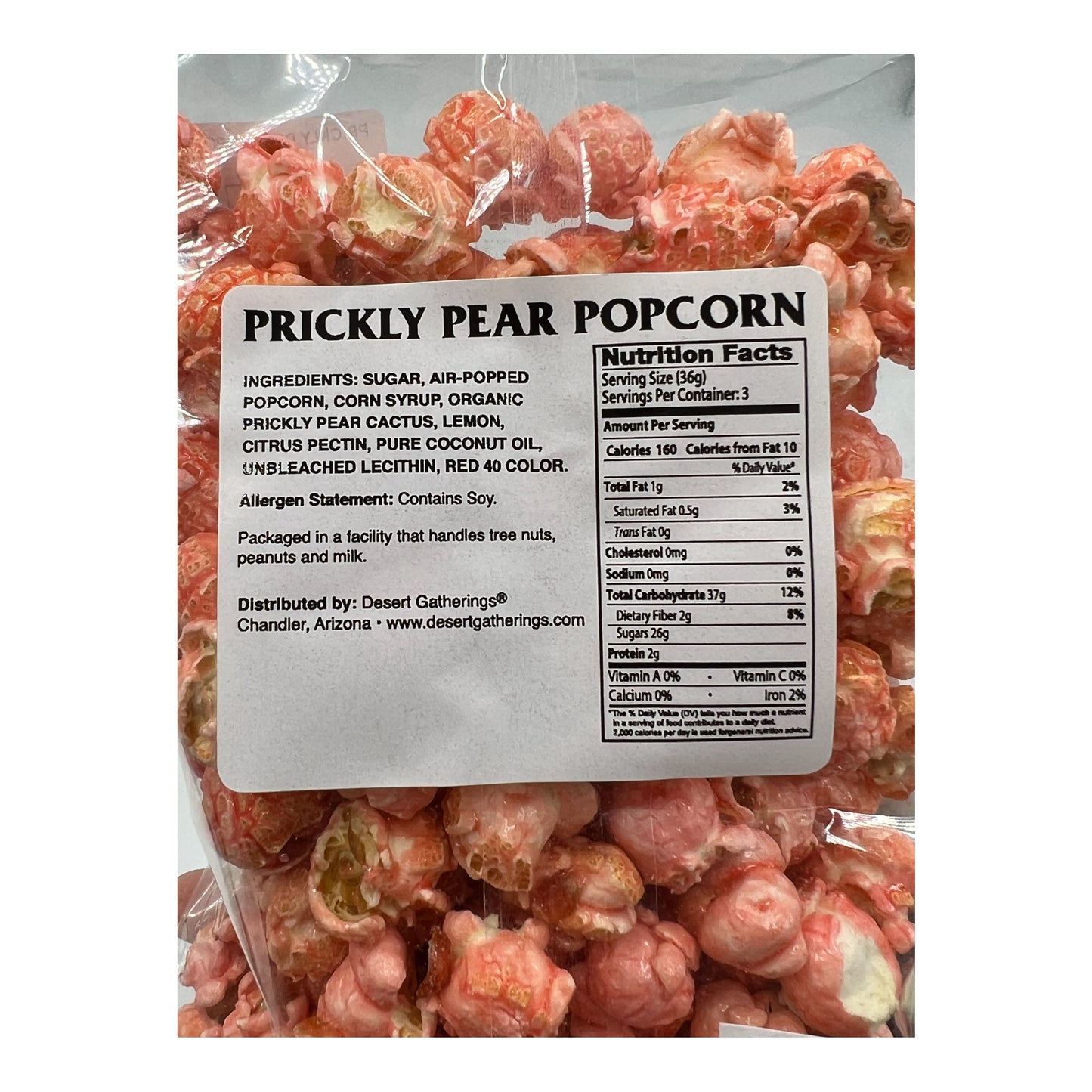 Prickly Pear Popcorn