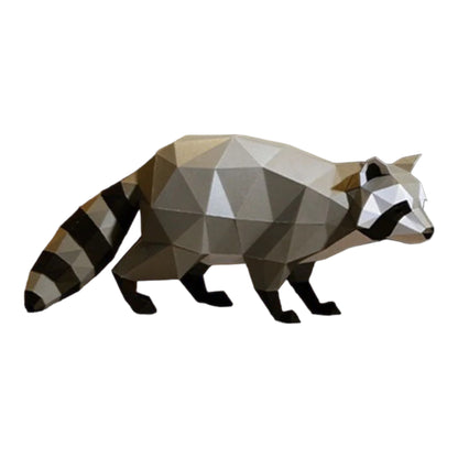 PaperCraft 3D Model (Raccoon)