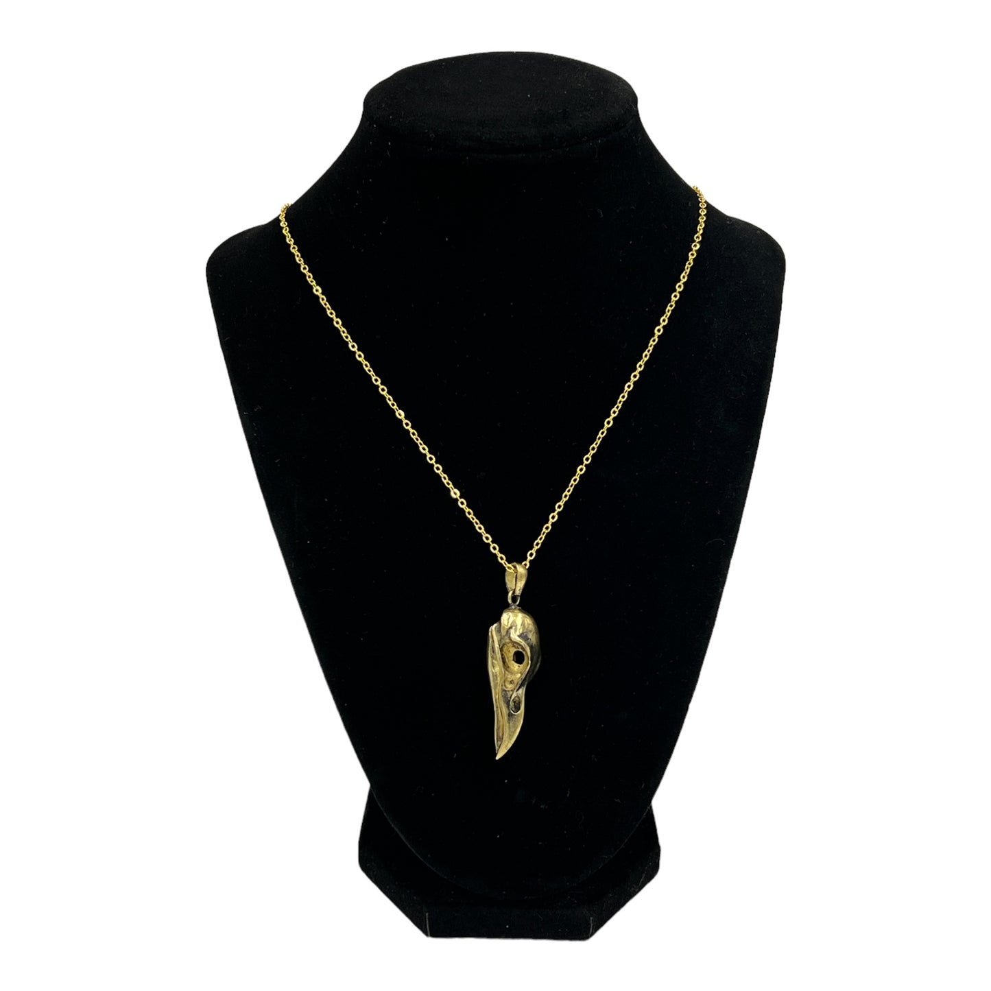 Raven Skull Necklace