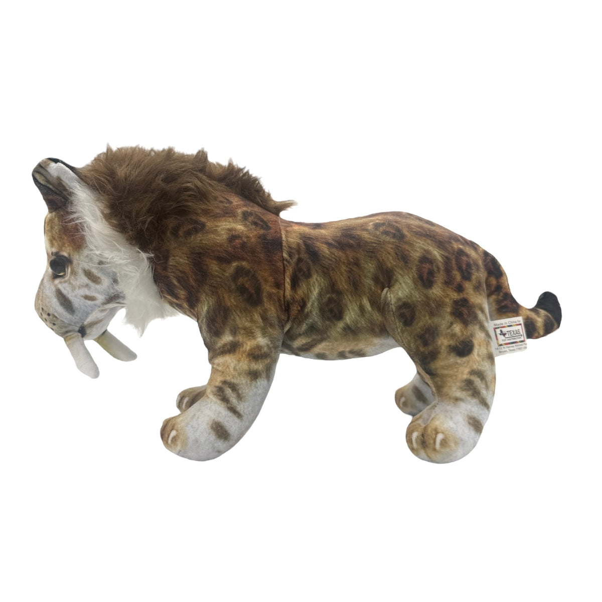 Sabertooth Cat Plush