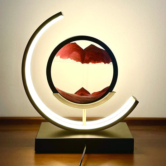 Moving Sand Art LED Lamp