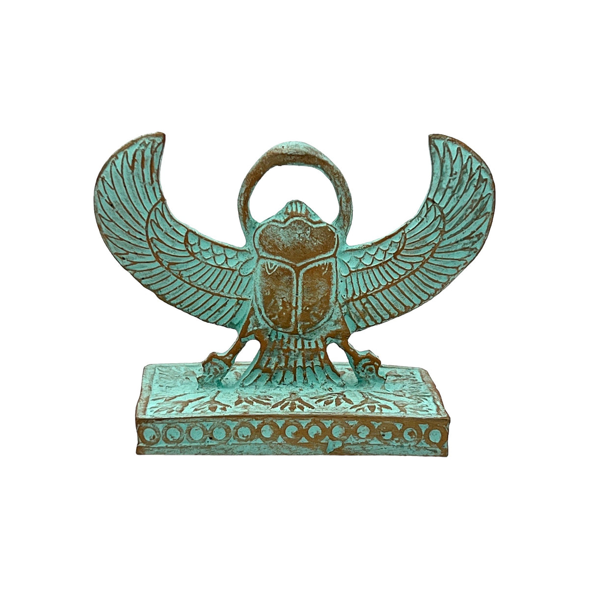 Winged Scarab Patina
