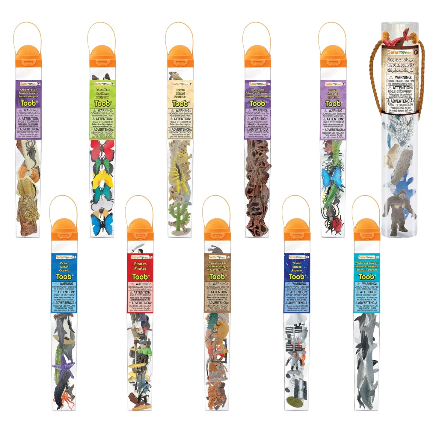 Miniature Figures Tube (Safari)