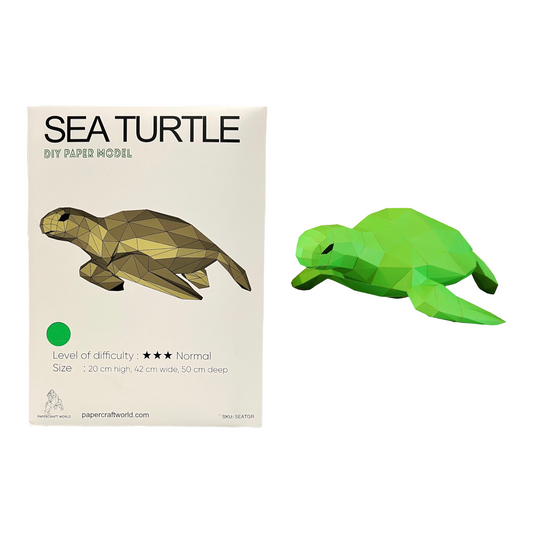 PaperCraft 3D Model (Sea Turtle)