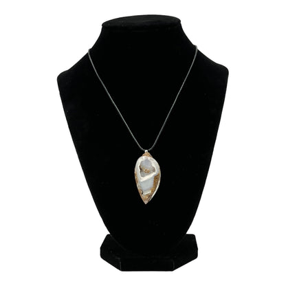 Crystallized Shell Necklace