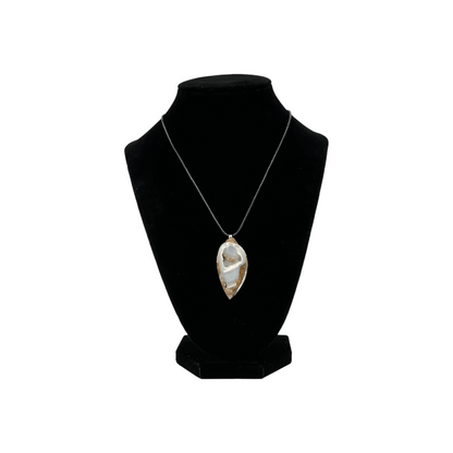 Crystallized Shell Necklace