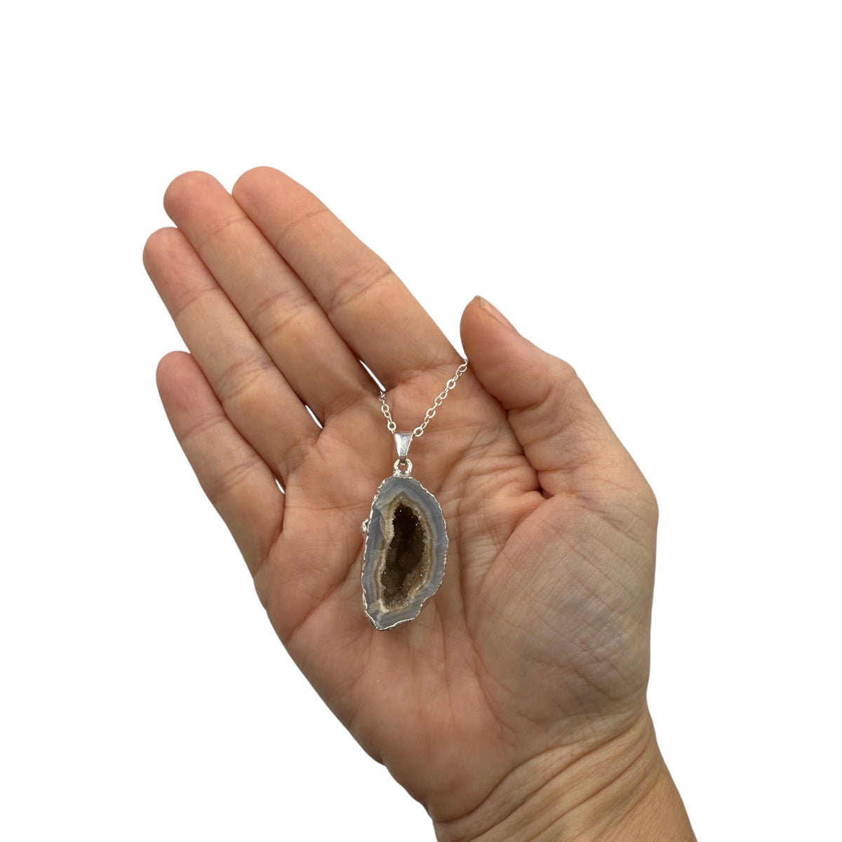 Geode Half Necklace