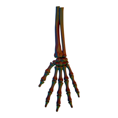 3D Printed Skeleton Hand