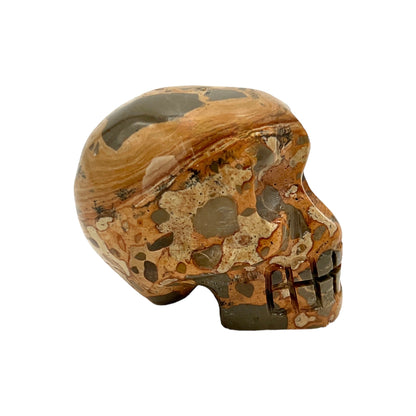 Skull (Leopard Jasper)