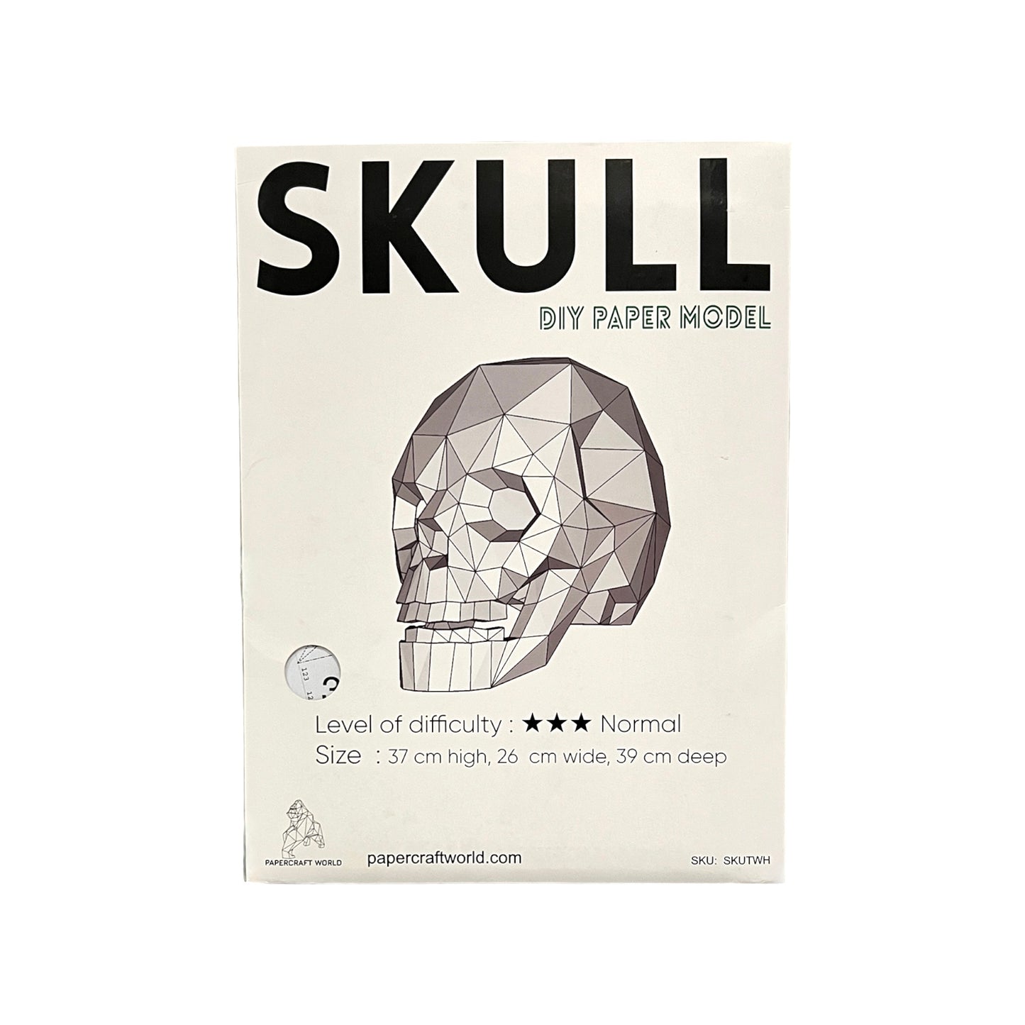 PaperCraft 3D Model (Skull)