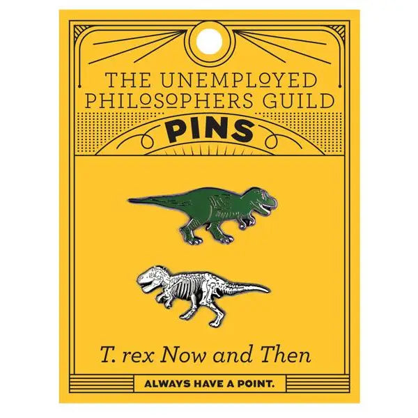 T-Rex Now and Then Pin Set