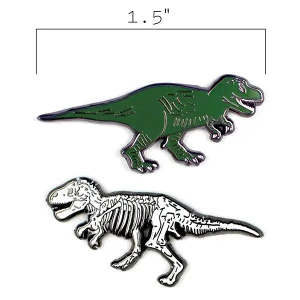 T-Rex Now and Then Pin Set