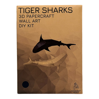 PaperCraft 3D Model (Tiger Sharks)