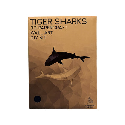 PaperCraft 3D Model (Tiger Sharks)