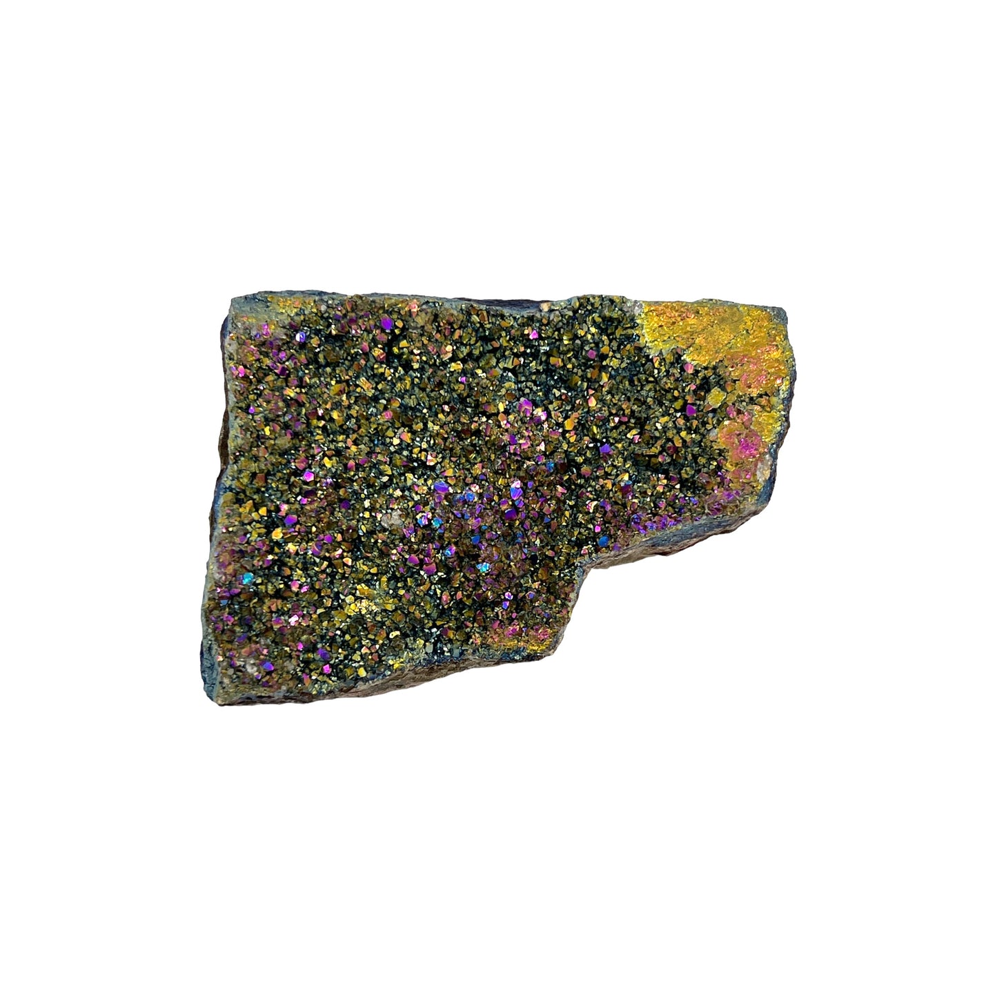 Titanium Rainbow Aura Amethyst (4.25" x 3" x 1.25")