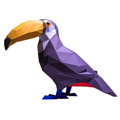 PaperCraft 3D Model (Toucan)