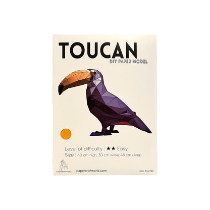 PaperCraft 3D Model (Toucan)