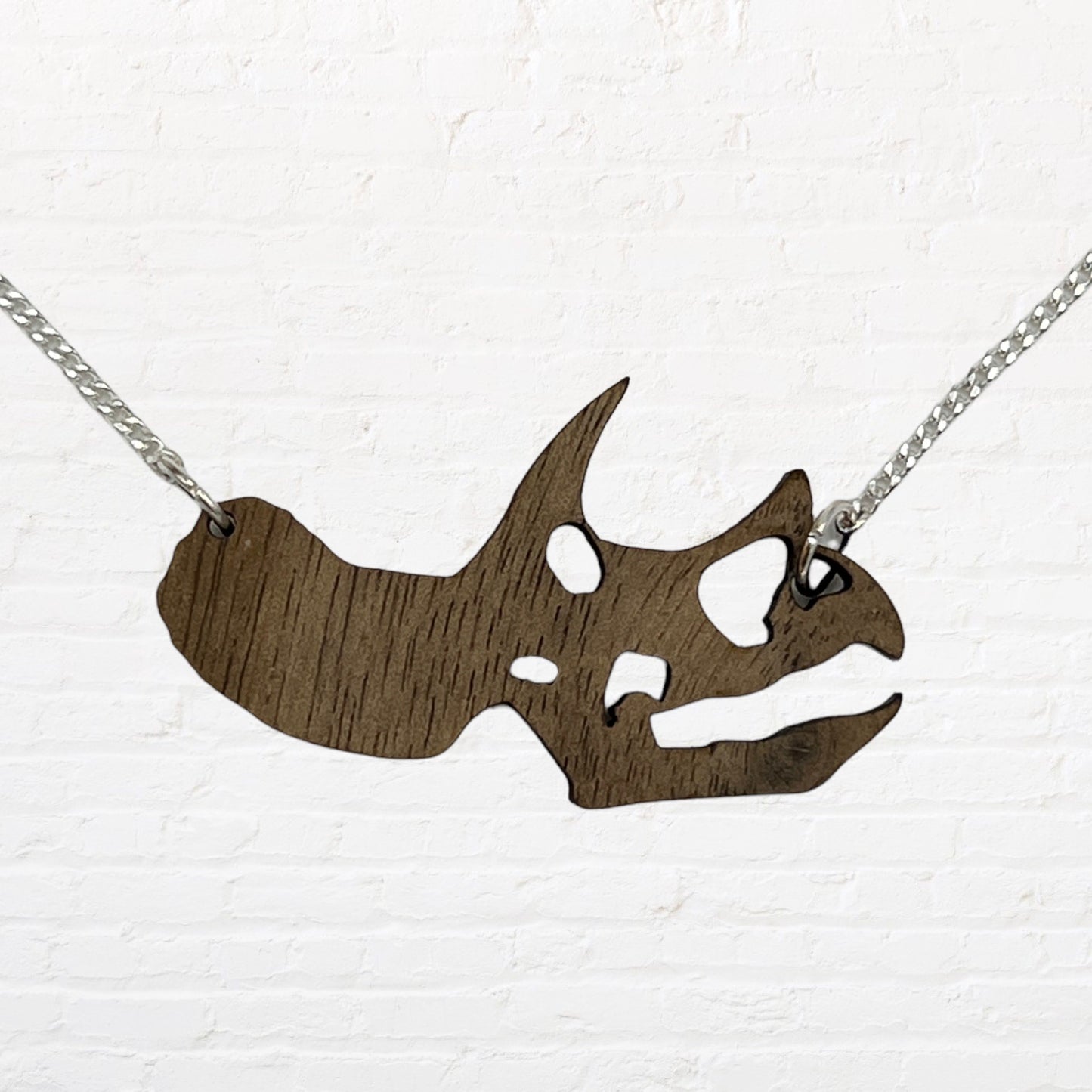 Triceratops Necklace