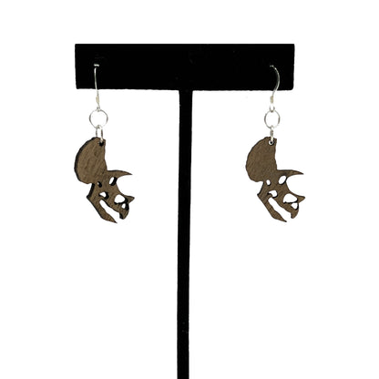 Triceratops Earrings