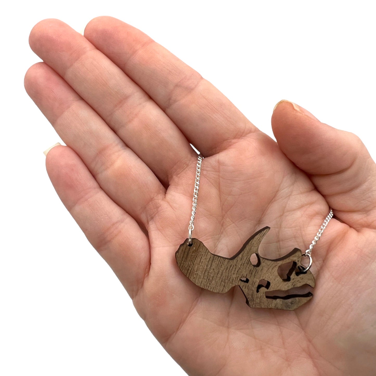 Triceratops Necklace