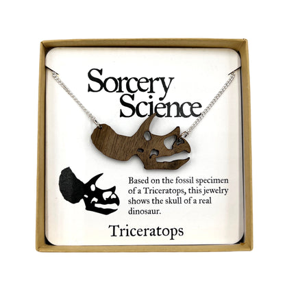 Triceratops Necklace