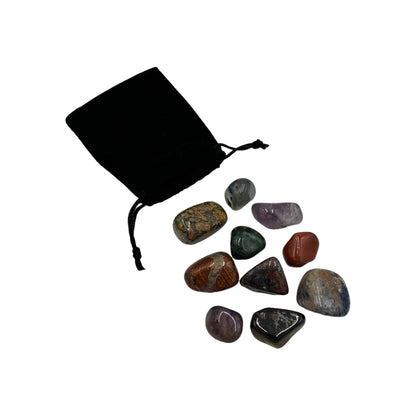 Tumbled Stone Pouch