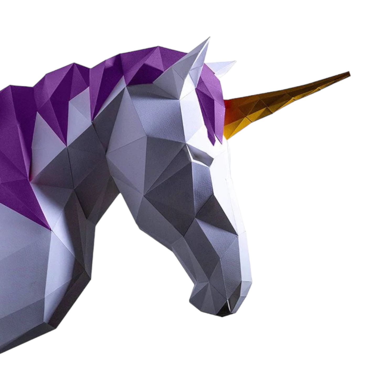 PaperCraft 3D Model (Unicorn Head)