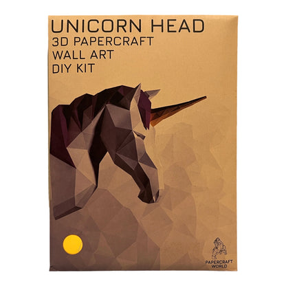 PaperCraft 3D Model (Unicorn Head)