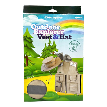 Kid's Explorer Vest and Hat