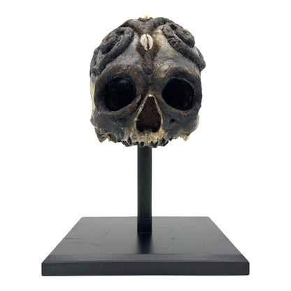 African Voodoo Tribal Chief Skull
