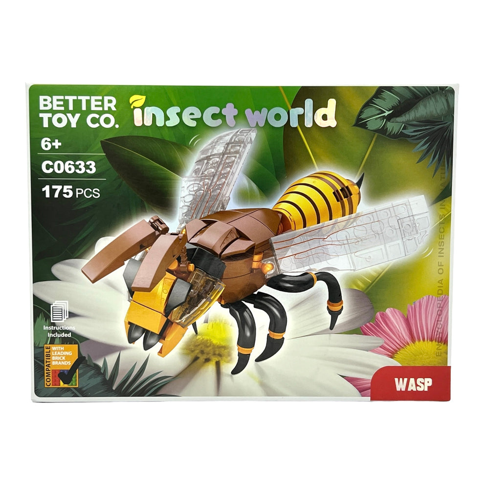 Bug Building Bricks: Large Set in 4 Designs – Tyrannostorus