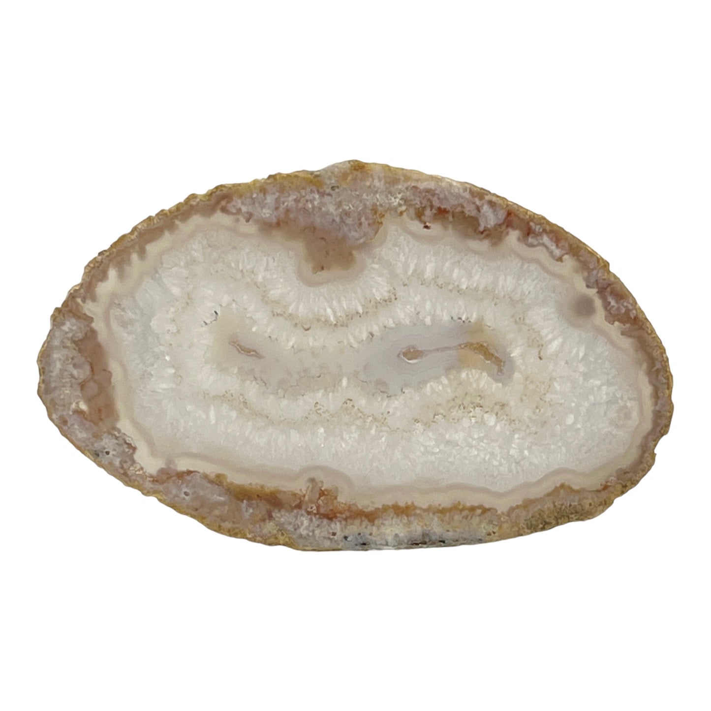 Agate Slice (White)