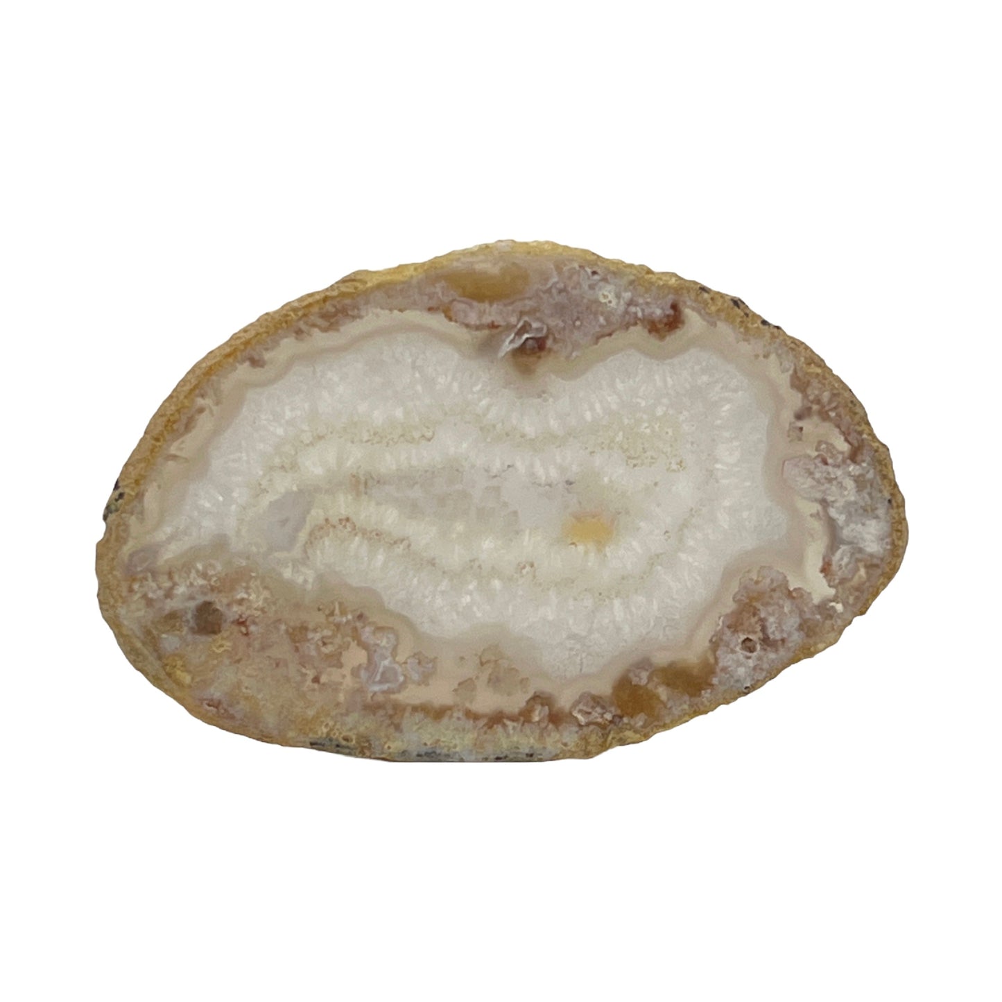 Agate Slice (White)