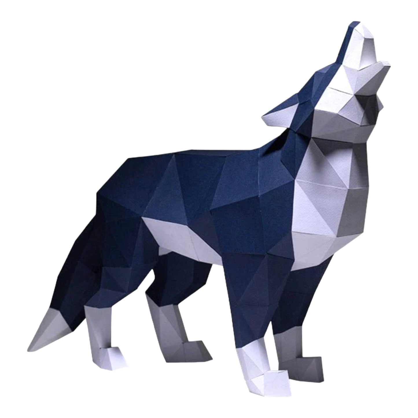 PaperCraft 3D Model (Standing Wolf)