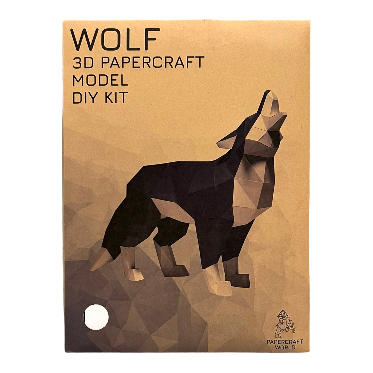 PaperCraft 3D Model (Standing Wolf)