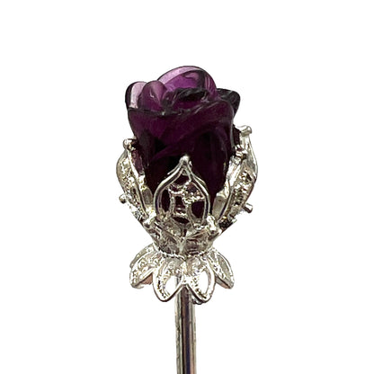 Crystal Rose Hairpin