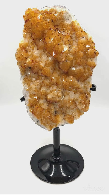 Citrine + Stand (17" Total Height)