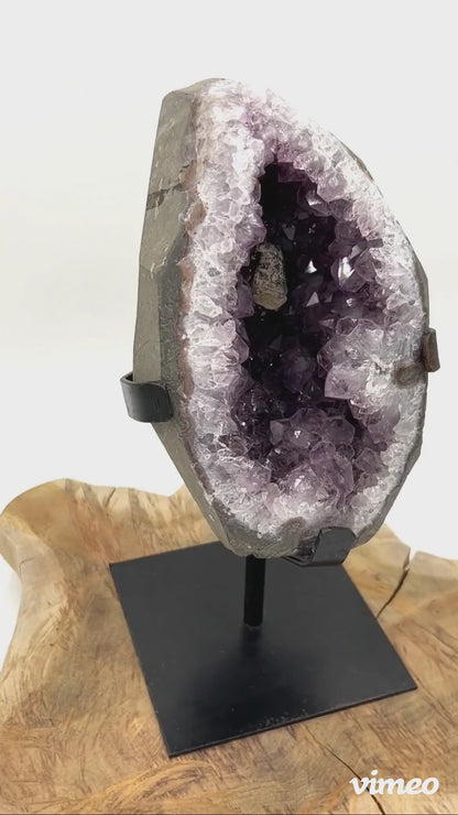 Amethyst + Stand (10" Total Height)