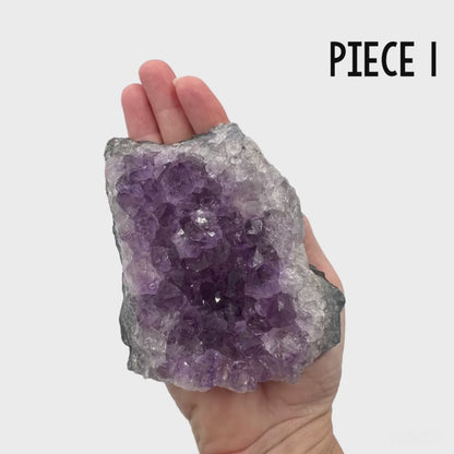 Amethyst Crystal Cluster (4-5")